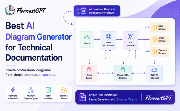 Best AI Diagram Generator for Technical Documentation in 2026