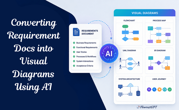 How to Convert Requirements Documents into Visual Diagrams Using AI